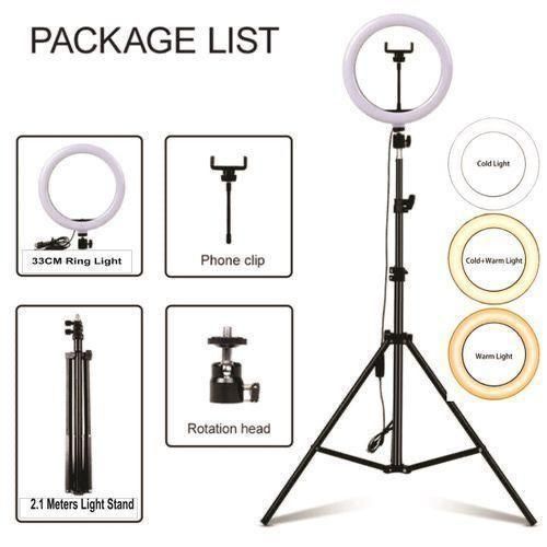 10 Inches Ring Light With Phone Holder & Tripod Stand Item | Buy 10 Inches Ring Light With Phone Holder & Tripod Stand | SPOP Enterprise Global